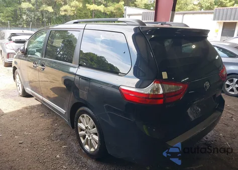 2016 Toyota Sienna Xle Premium 7 Passenger из США, поврежденный, VIN 5TDDK3DC4GS135362